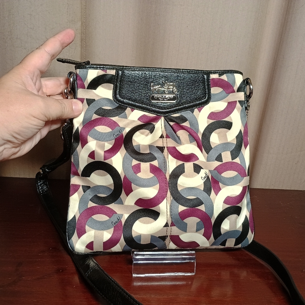 Coach Madison Op Art Crossbody